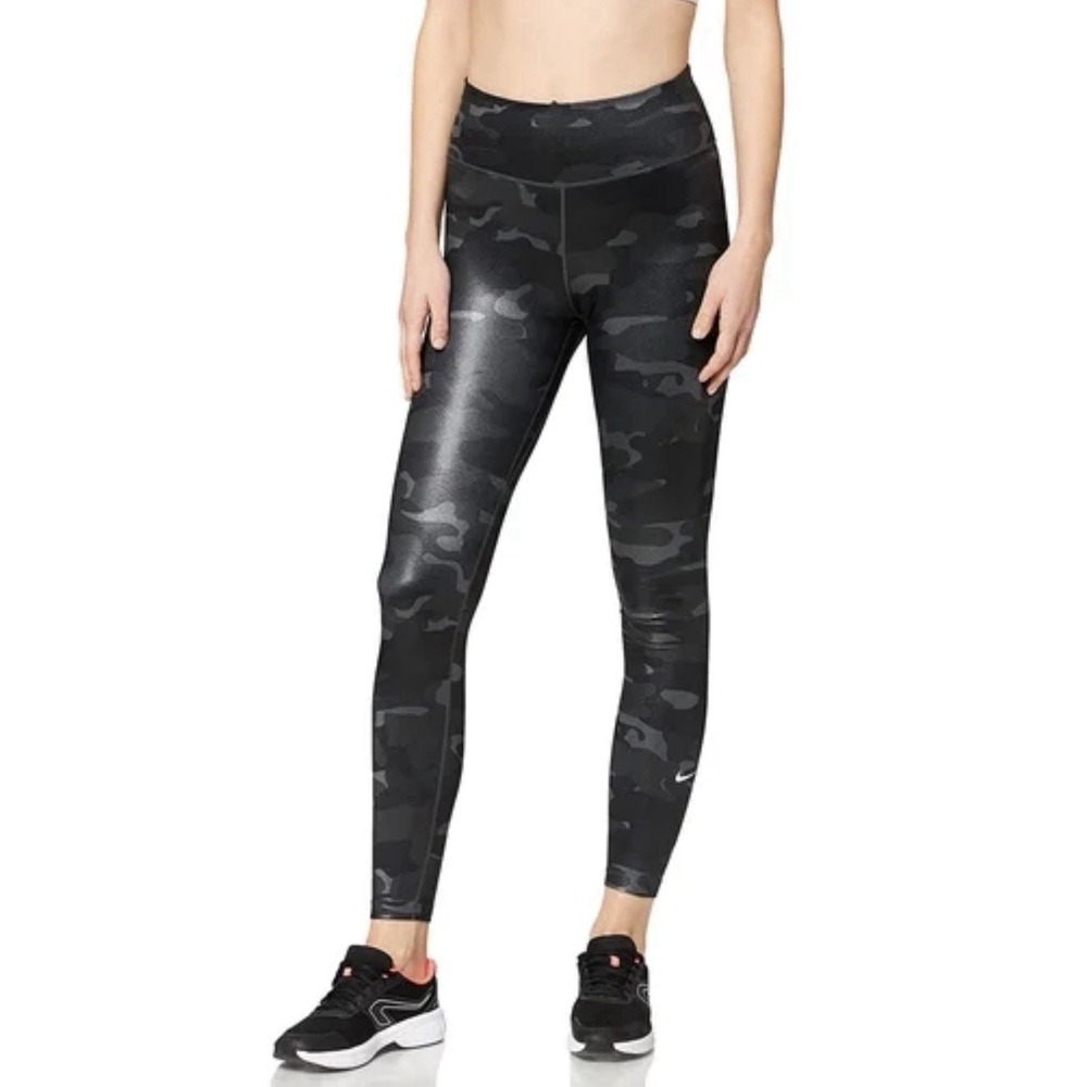 Nike Dri-FIT One Women's Mid-Rise Camo Leggings‎ DD4559-070 - NWT - Size XL